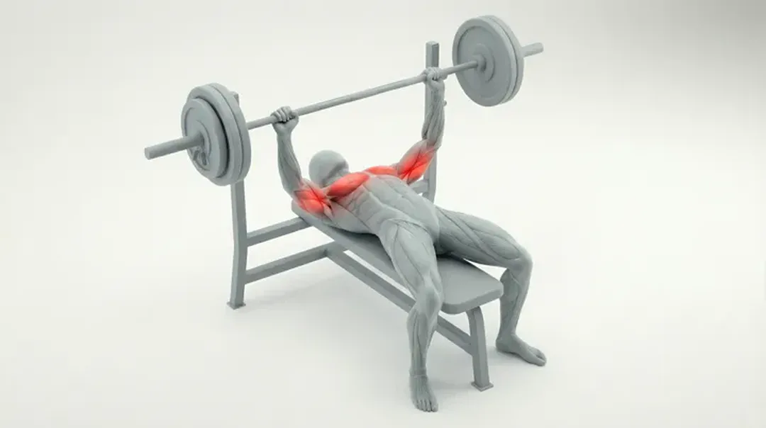 Looping Barbell Bench Press demonstration